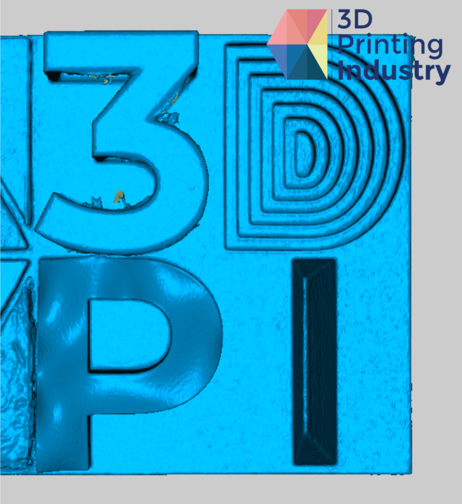 3D scanned geometries on the 3DPI torture tile. Images by 3D Printing Industry.