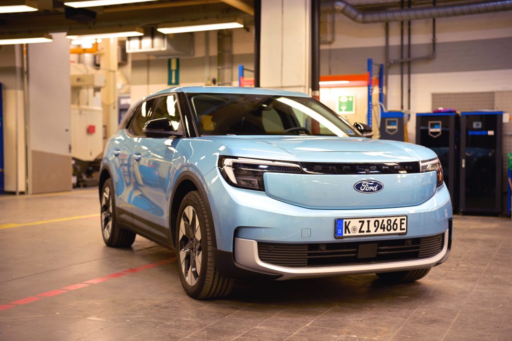 Ford Electric Explorer. Photo via Ford Motor Company