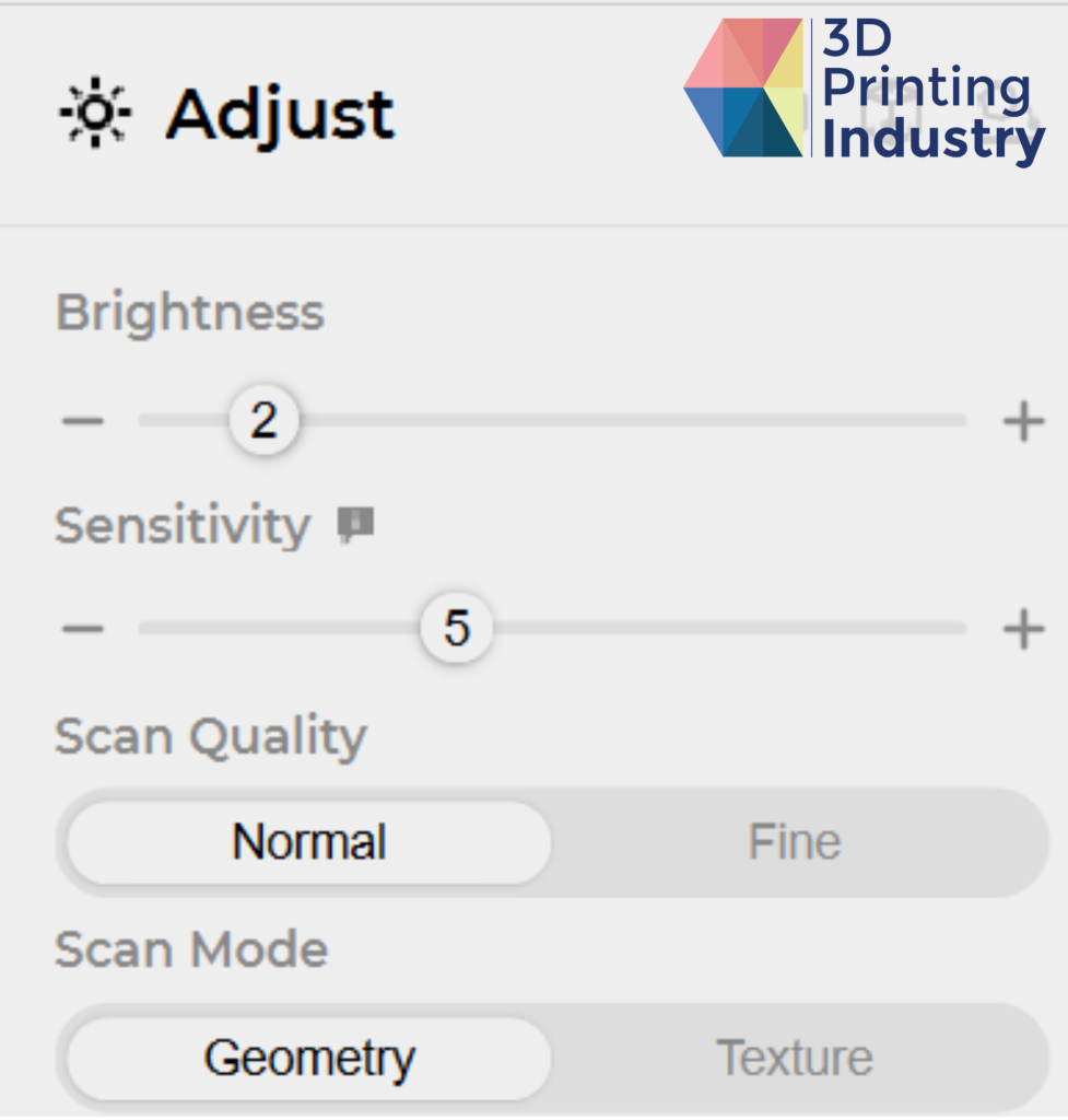 JMStudio calibration interface. Images by 3D Printing Industry