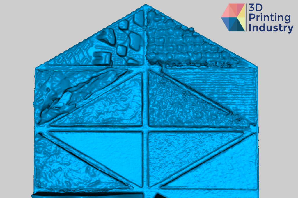 Material matrix and materials radar chart ranking on the 3DPI torture tile. Images by 3D Printing Industry