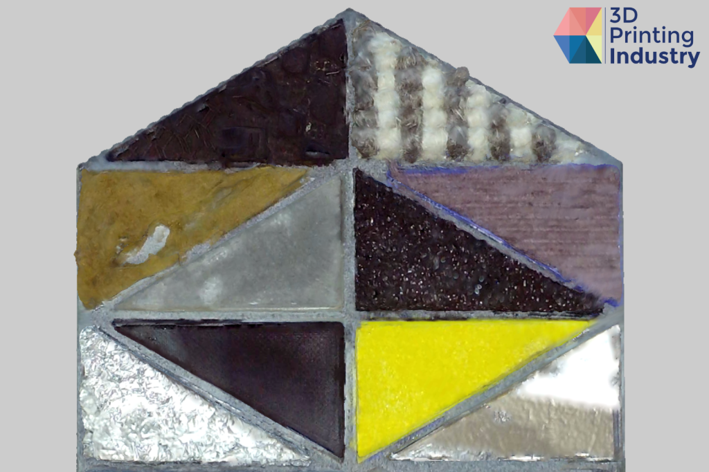 Material matrix and materials radar chart ranking on the 3DPI torture tile. Images by 3D Printing Industry