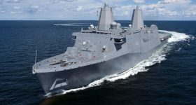 The USS Somerset. Photo via the US Navy.